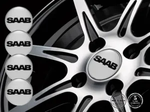 Saab Decalcomania Cerchio Stile Edizione Cupola Pregiata X